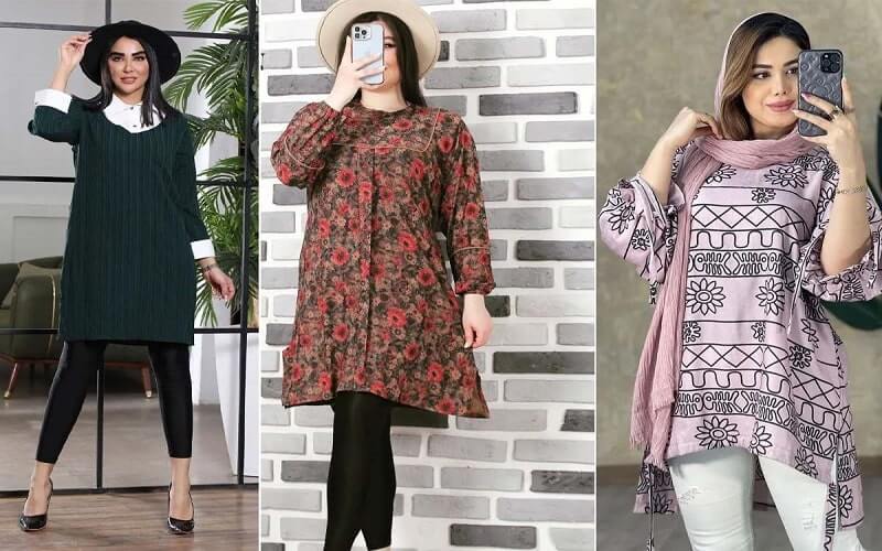 نحوه ست کردن تونیک با لباس های دیگر