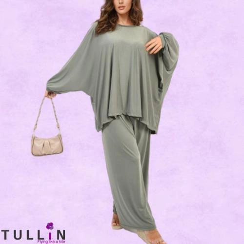 تونیک شلوار ابروبادی ساده